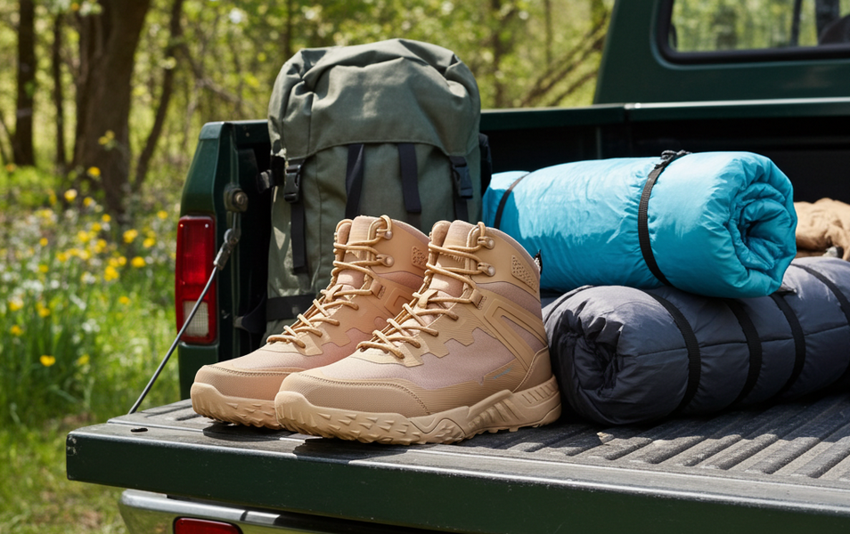 Magnum Bondsteel Mid WP C boots, sand