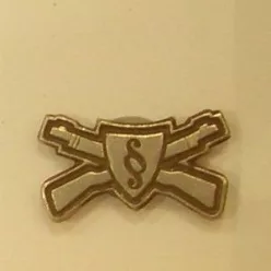 Insigna de brat IGAZSÁGÜGYI, argint