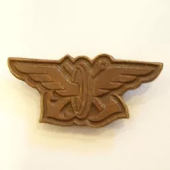 Fegyvernemi jelvény közlekedési, bronz