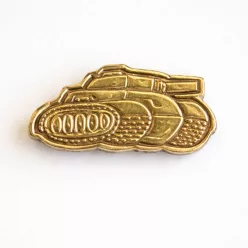 Fegyvernemi jelvény harckocsizó, zlatá