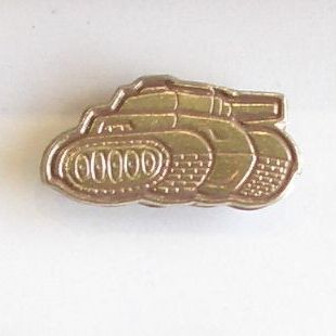 Insignia ARMORED TROOPS SILVER