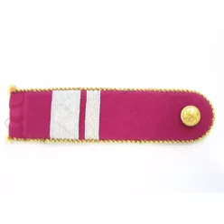 MH vállszalag zászlós, kármin