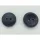 Button 2-hole, grey 12mm