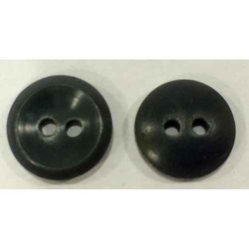 2 gauri gomb, gri 13 mm