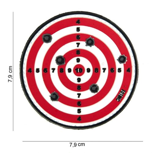 Target PVC Patch, Rot