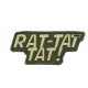 "Rat-tat-tat" PVC Patch