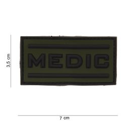 Medic PVC Patch, Grün