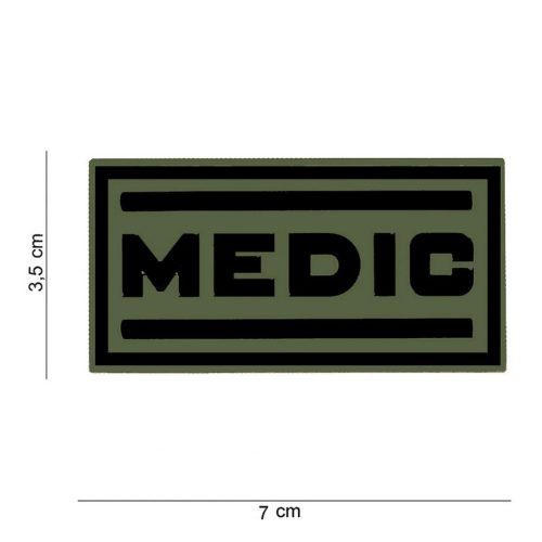 Medic PVC plasture, verde