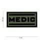 Medic PVC plasture, verde