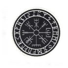 Protect shield Emblema 3D PVC, negru