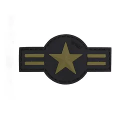 US Air Force PVC Patch, Grün