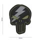 Punisher Thunder Emblema 3D PVC, verde