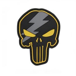 Punisher Thunder PVC Nášivka, žltá