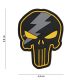 Punisher Thunder PVC Patch, Gelb