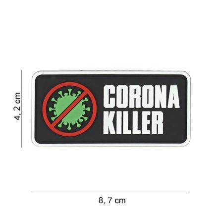Corona Killer PVC felvarró