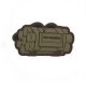Kind regards Emblema 3D PVC, coyote
