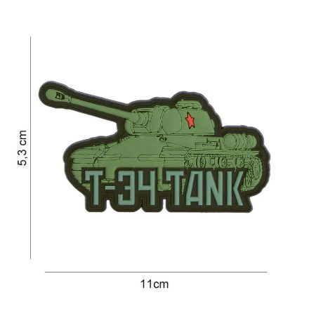 T-34 tank PVC felvarró
