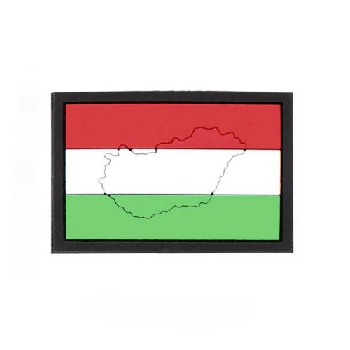 Ungaria (contur) Emblema 3D PVC