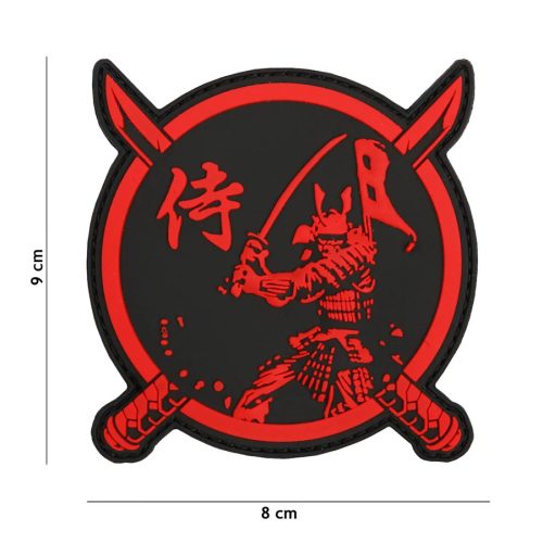 Samurai Warrior PVC nášivka