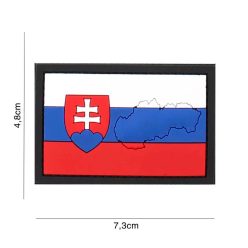 Slovensko (obrys) PVC Nášivka