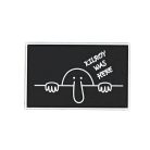 Kilroy was here Emblema 3D PVC, negru