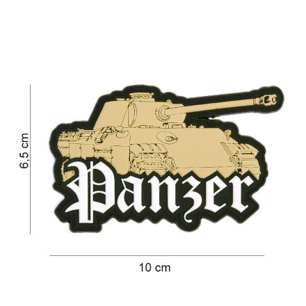 Panzer tank PVC felvarró