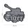 Tiger tank Emblema 3D PVC