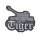 Tiger tank Emblema 3D PVC