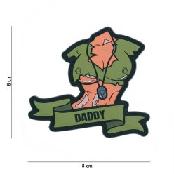 Daddy girl PVC patch