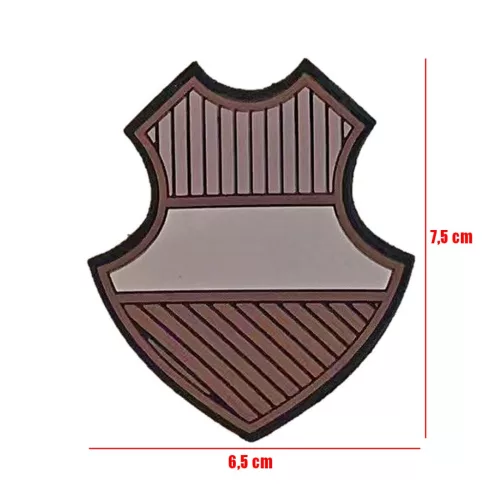 MH pajzs (sivatagi) PVC felvarró