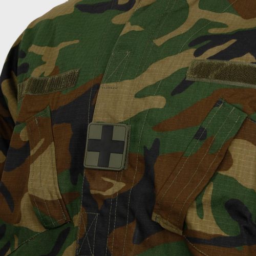 First Aid Emblema 3D PVC, verde