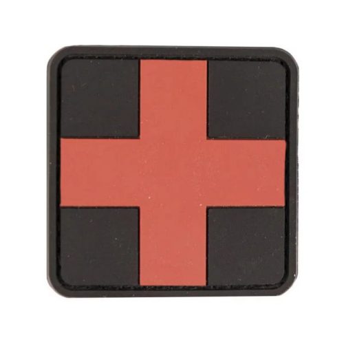 First Aid PVC Patch, Schwarz