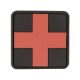 First Aid PVC Patch, Schwarz