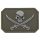 Pirate PVC patch, green