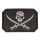 Pirate PVC patch, black