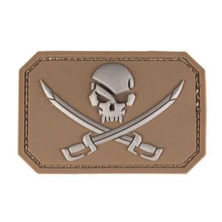 Pirat Emblema 3D PVC, coyote