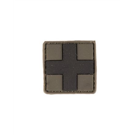 First Aid small PVC patch, green