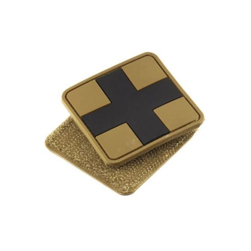 First Aid small PVC patch, coyote