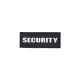 Security PVC nášivka