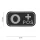 Blood type PVC patch, black 0+