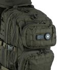 Blutgruppe PVC Patch, Schwarz 0-