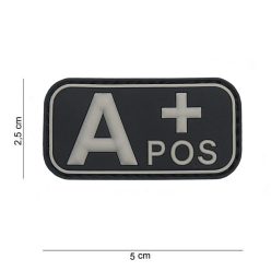 Blutgruppe PVC Patch A+