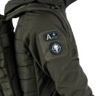 Blutgruppe PVC Patch, Schwarz A+