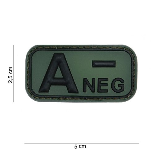 Blutgruppe PVC Patch A-