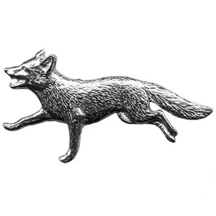 Hunter pin badge, fox