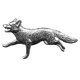 Vadász kitűző, róka