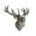 Hunter pin badge, red deer