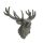 Hunter pin badge, red deer