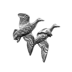 Hunter pin badge, Mallard couple