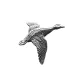 Hunter pin badge, Mallard